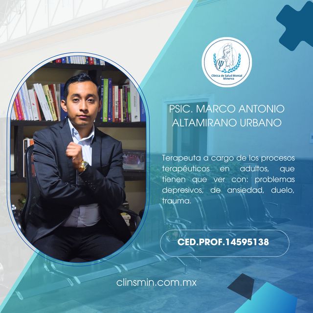 Marco Antonio Altamirano Urbano, Psicólogo Puebla