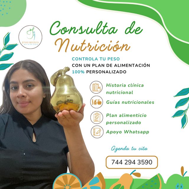 Jenny Beltrán Dominguez, Nutricionista Acapulco