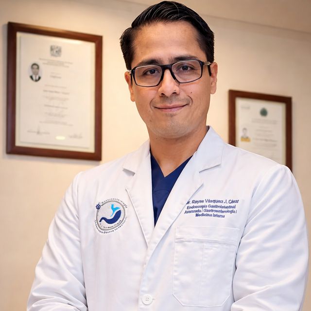 J. César Reyes Vásquez, Gastroenterólogo Monterrey