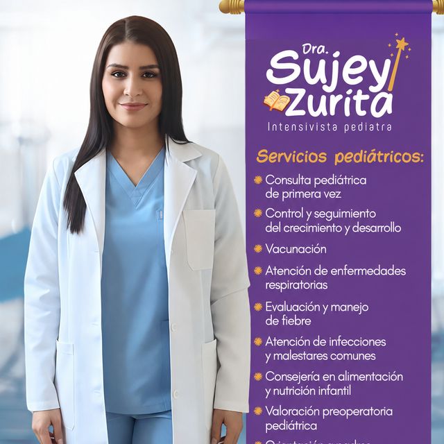 Sujey Araceli Zurita Rivera, Pediatra Colima
