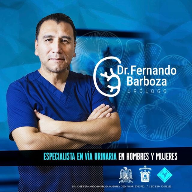 Jose Fernando Barboza Puente, Urólogo San Luis Potosi