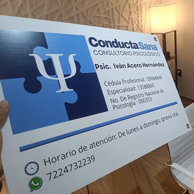 Iván Acero, Psicólogo Toluca de Lerdo