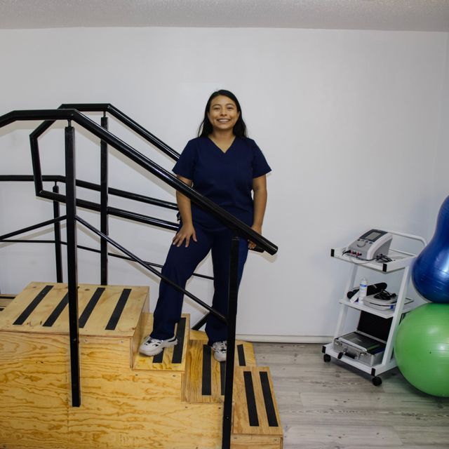 Samanta Lazcano Hernández, Fisioterapeuta Cuauhtémoc