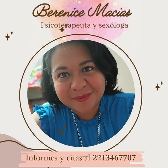 María Berenice Macias Gallardo, Psicólogo Puebla