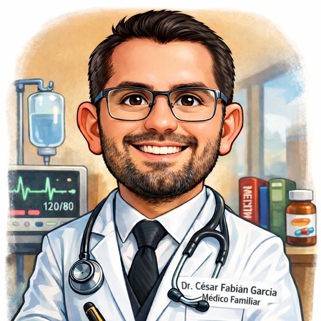 César Fabián  García Figueroa , Médico de familia Agua Prieta