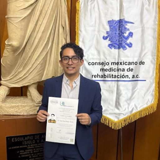César Daniel Amador Aburto, Especialista en Rehabilitación y Medicina Física Tlalpan