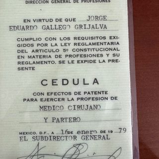 Dr. Jorge Eduardo Gallego Grijalva