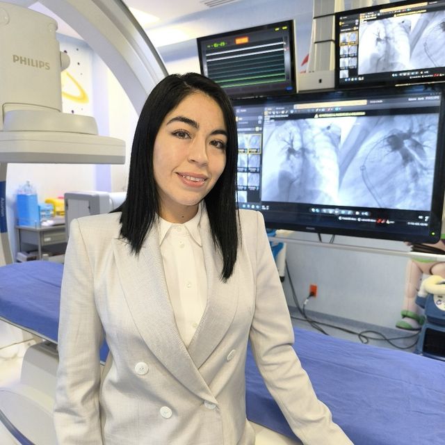 Nancy Villaverde, Cardiólogo pediátrico Benito Juárez