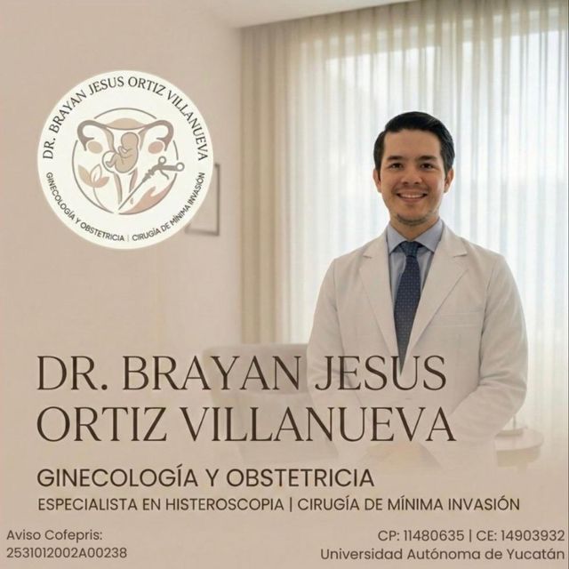 Brayan Jesus Ortiz Villanueva, Ginecólogo Mérida