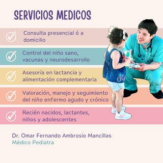 Ampliar imagen: Omar Fernando Ambrosio Mancillas, Pediatra Navojoa