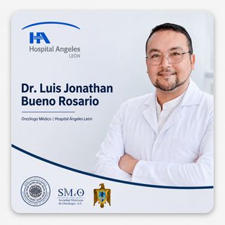 Luis Jonathan Bueno Rosario, Oncólogo médico León