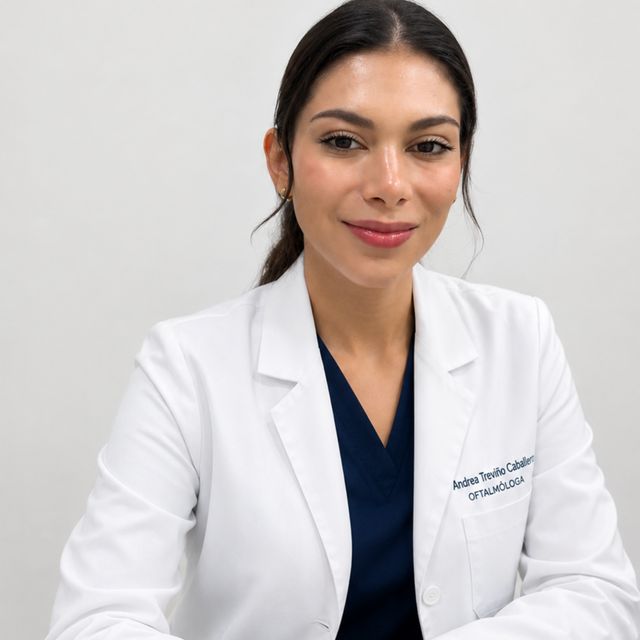 Andrea Treviño Caballero, Oftalmólogo García