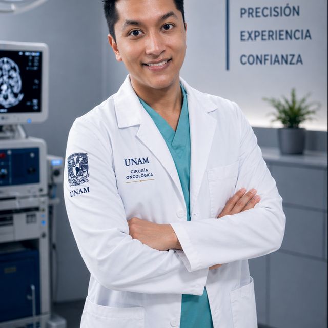 Alberto Michelle Navarrete Silva, Cirujano oncólogo Ciudad de México