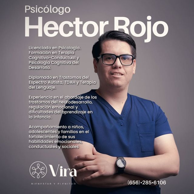 Héctor Guadalupe Rojo González, Psicólogo Ciudad Juarez