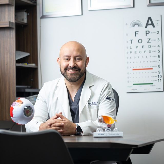 Mauricio Cedillo Sarabia, Oftalmólogo Xalapa