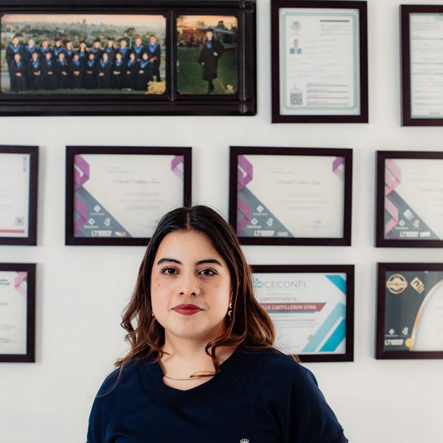 Michelle Castilleros Luna, Fisioterapeuta Puebla