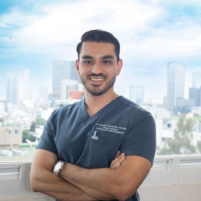 Ricardo Hernández Cardoza, Cirujano general Cuauhtémoc