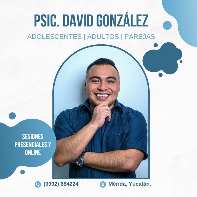 David González, Psicólogo Mérida