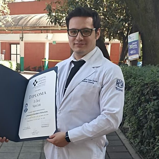 David Nájera Luna, Internista Ciudad de México