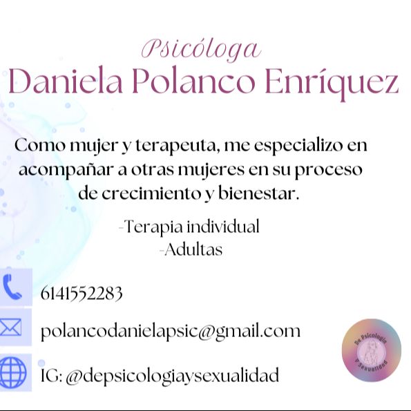Daniela Polanco Enríquez, Psicólogo Chihuahua