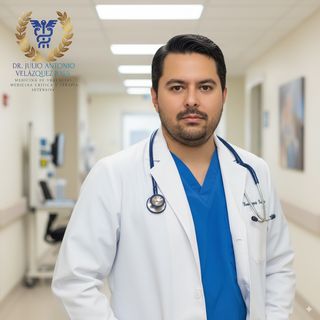 Ampliar imagen: Julio Antonio  Velazquez Bass, Urgenciólogo Pachuca de Soto