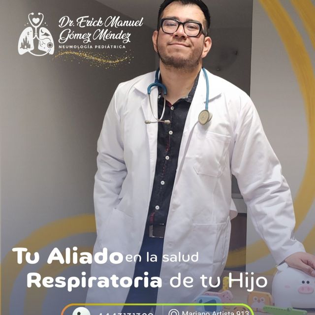 Erick Manuel Gómez Méndez, Pediatra San Luis Potosi