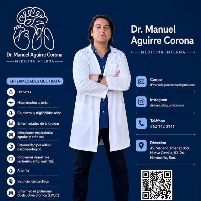 Manuel Aguirre Corona, Médico general Ciudad de México