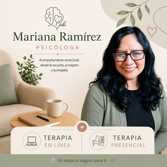 Mariana Trinidad  Ramírez Monroy , Psicólogo Ciudad de México