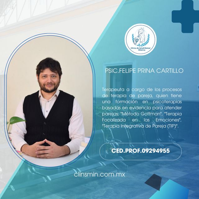 Felipe de Jesús Prina Castillo, Psicólogo Puebla