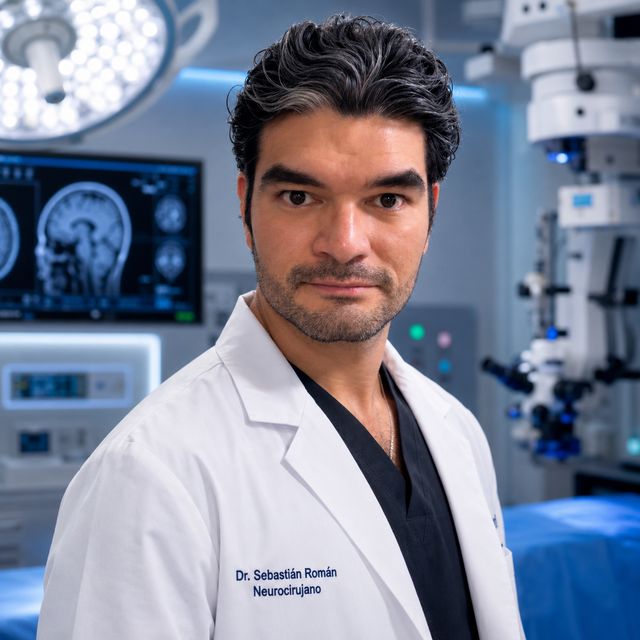 Sebastián Rodrigo Román González, Neurocirujano Ciudad de México