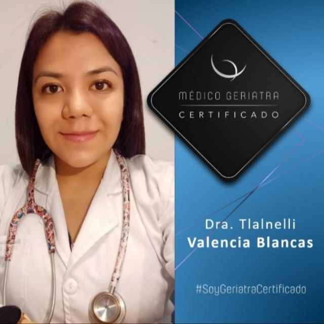 Tlalnelli Valencia Blancas, Geriatra Iztapalapa