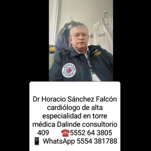 Horacio Sanchez Falcon, Cardiólogo Cuauhtémoc
