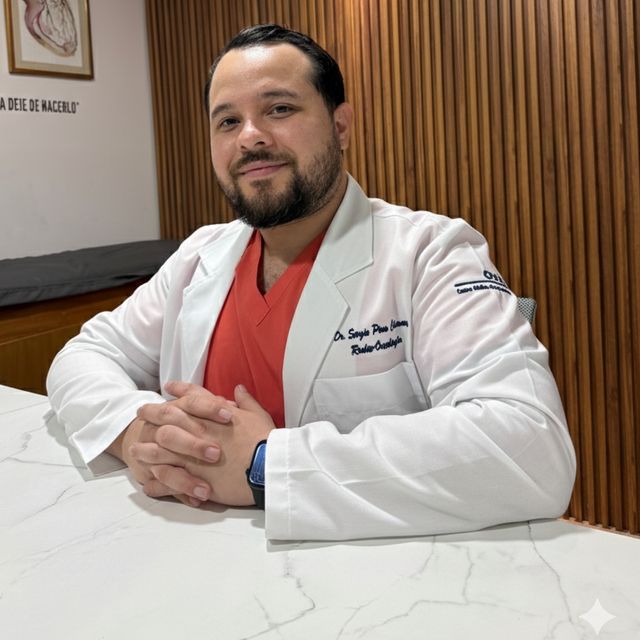 Sergio Alejandro Pino Cámara, Radio Oncólogo Mérida