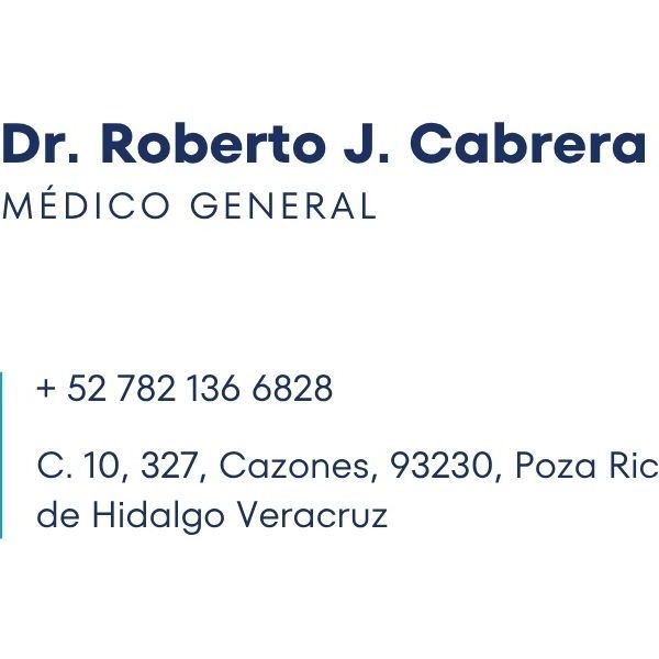 Roberto José  Cabrera Arrieta, Médico general Poza Rica