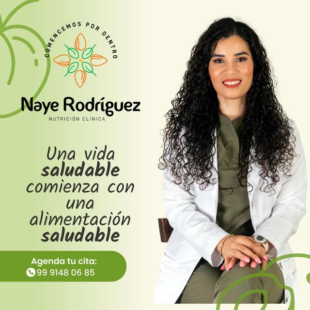 Anayeli Rodríguez Salinas, Nutriólogo clínico Mérida