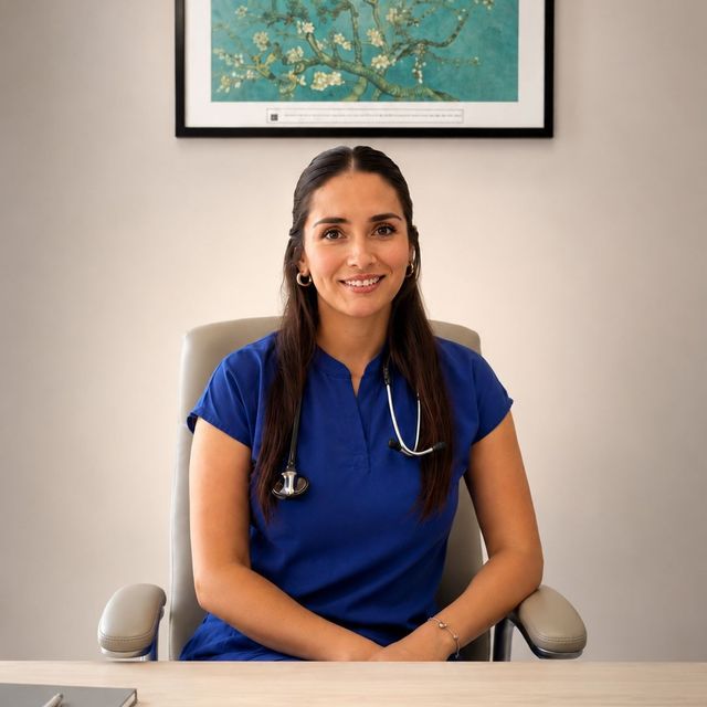 María Elena García Torres, Neumólogo León