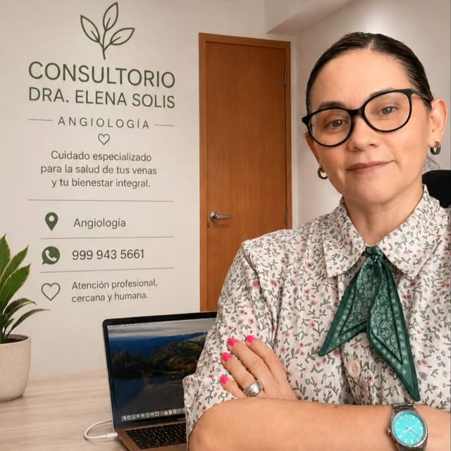 Elena Solis Montero, Angiólogo Mérida