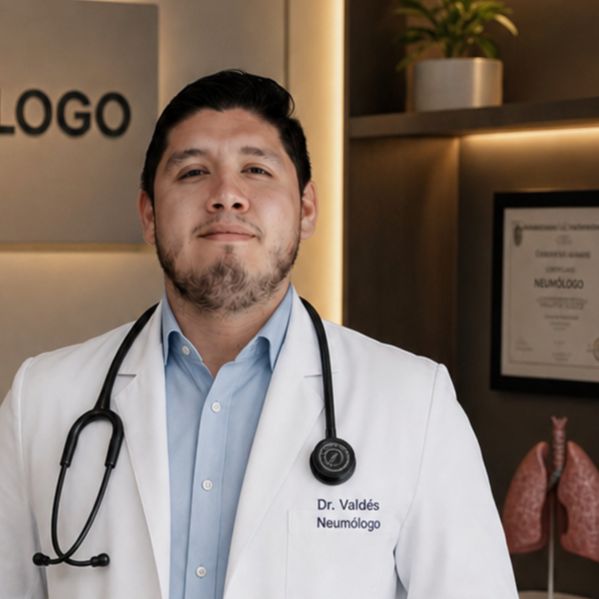 Miguel Angel Valdes Ruiz, Neumólogo León