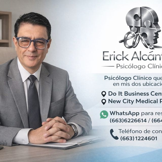Erick Jaumet Alcántara Rodríguez, Psicólogo Tijuana