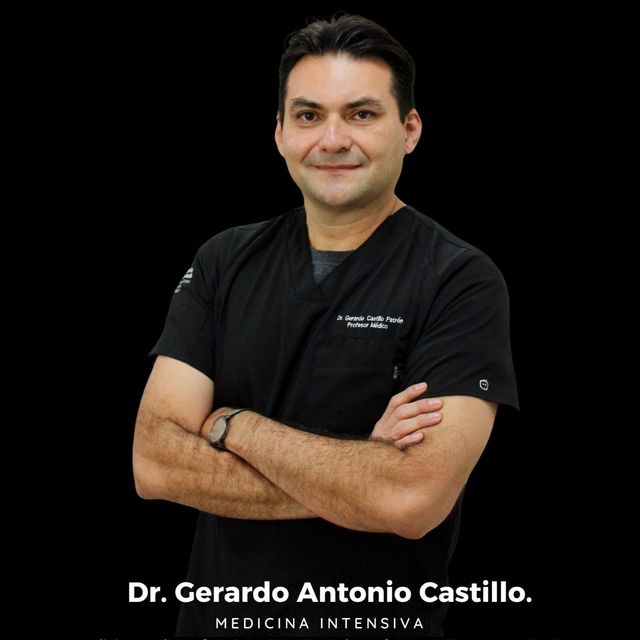 Gerardo Antonio Castillo Patrón, Especialista en Medicina Crítica y Terapia Intensiva Mérida