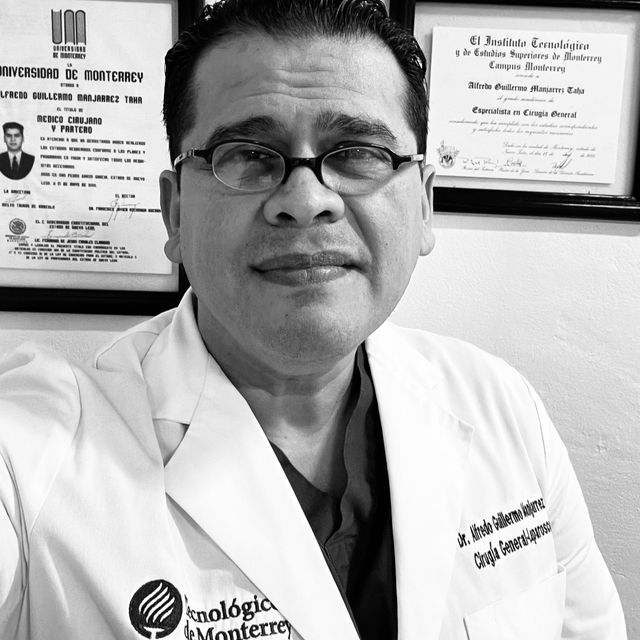 Alfredo Guillermo Manjarrez Taha, Cirujano general Mérida