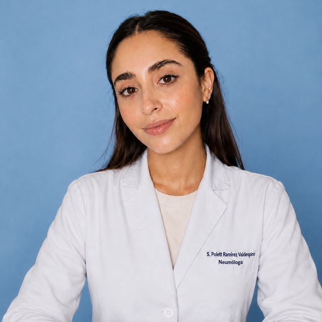 Silvia Polett  Ramirez Valdespino , Neumólogo Magdalena Contreras