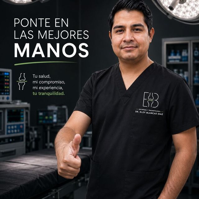 Eloy Moisés  Blancas Díaz, Ortopedista Cuautitlan Izcalli