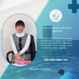 Ampliar imagen: Christian Michelle Espinosa Zárate, Psicólogo Puebla