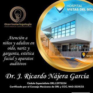 Ampliar imagen: Julián Ricardo Nájera García, Otorrinolaringólogo Delicias