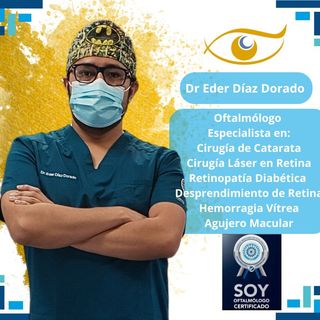 Eder Díaz Dorado, Oftalmólogo Puebla