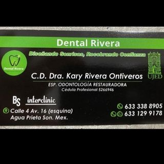 Ampliar imagen: Kary Rivera Ontiveros, Dentista - Odontólogo Agua Prieta