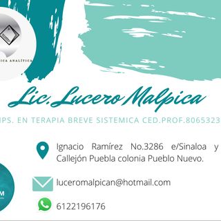 Ampliar imagen: Lucero Rodríguez Malpica Nava, Psicólogo La Paz