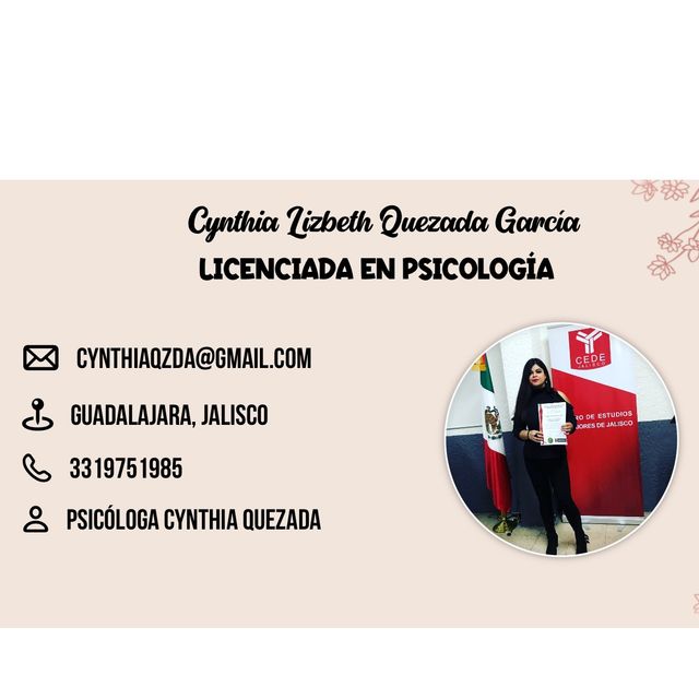 Cynthia Quezada, Psicólogo Guadalajara