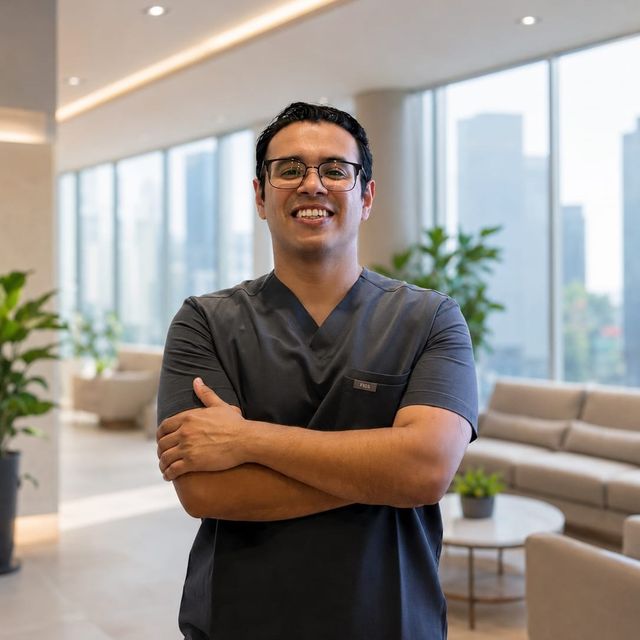 Alan Gamboa Meza, Neumólogo Monterrey